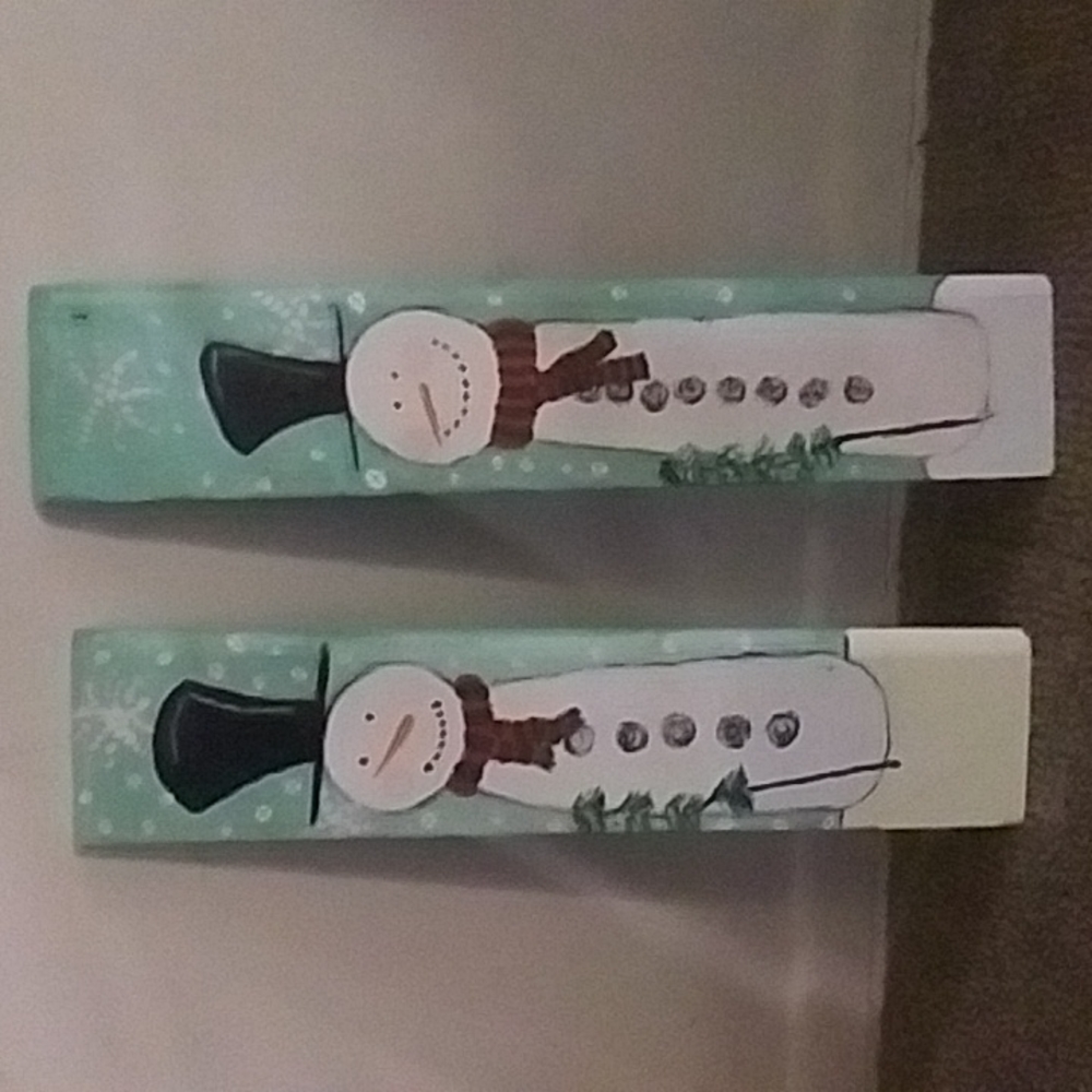 Twin Snowman Holiday Crafts